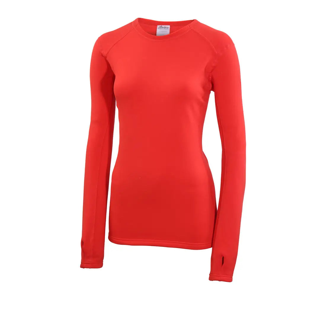 Premium Women's Factor 2 Long Sleeve Mid Layer Top - Lightweight Thermal Base Layer for Hiking, Running & Outdoor Activities