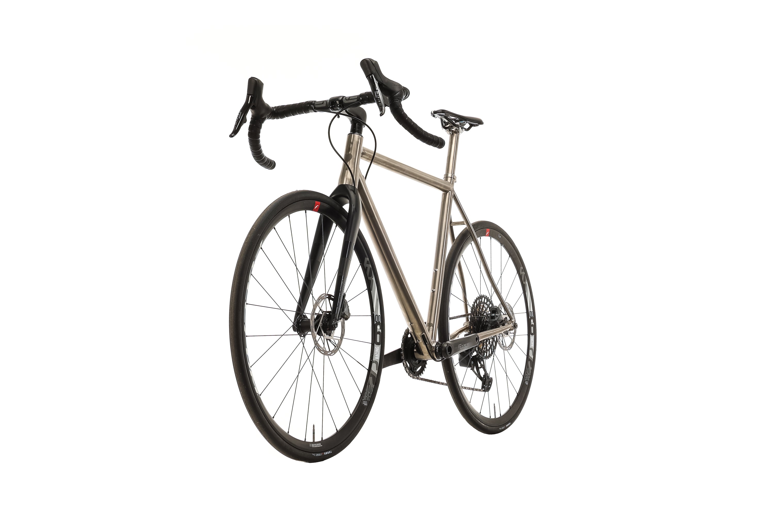 BlackHeart Bike Co. Allroad Titanium Road Bike 2022 - 56cm Lightweight Racing Bicycle for Men & Women - Perfect for Commuting, Endurance Rides & Competitive Cycling