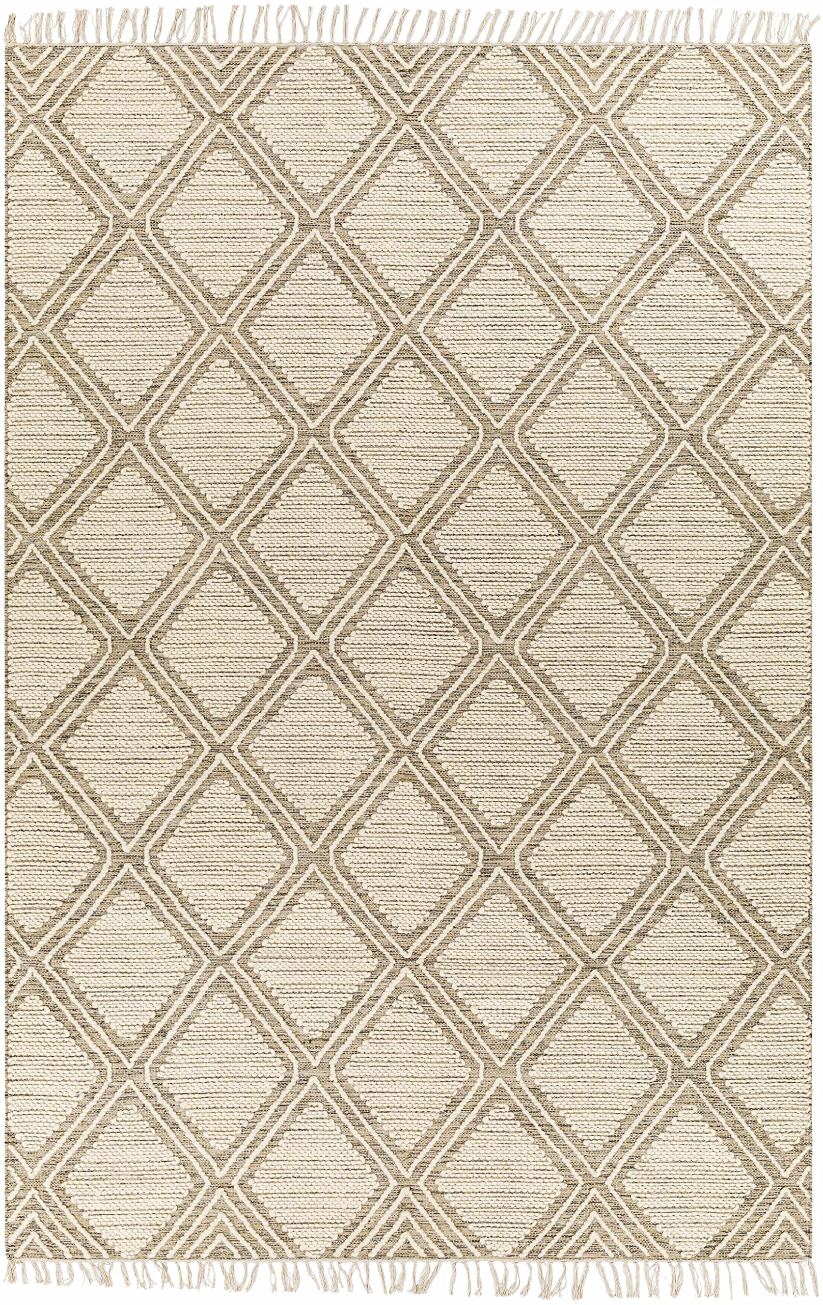 Bohemian Transitional Hauteloom Walstonburg Area Rug 2' x 3' - Taupe, Black & Cream - Perfect for Living Room & Bedroom Decor - Soft & Stylish Home Accent Rug for Cozy Spaces
