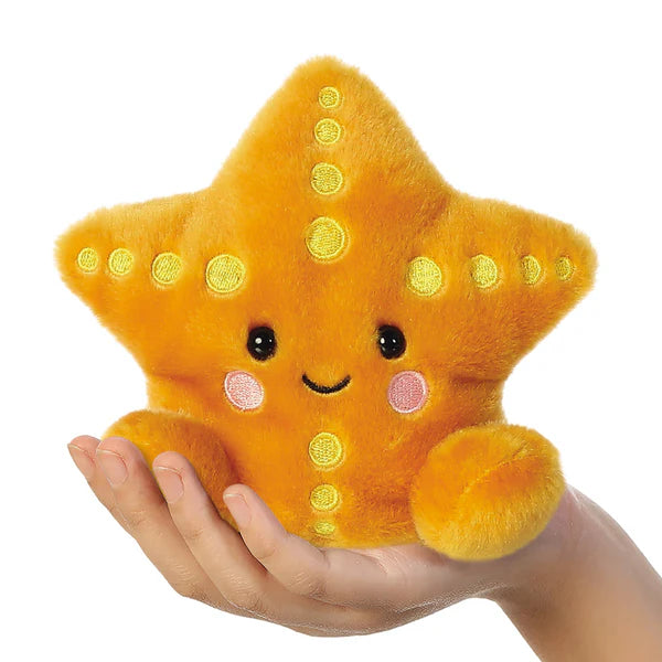 Palm Pals Treasure Starfish Plush Toy - Soft & Cuddly Stuffed Animal for Kids, Perfect Gift for Birthdays & Holidays | Great for Playtime, Decor & Collectibles