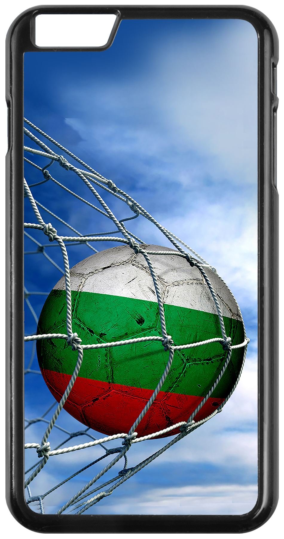 Bulgaria Flag Soccer Case for iPhone 6 - Durable Protective Phone Cover - Perfect for Football Fans & Travel Enthusiasts