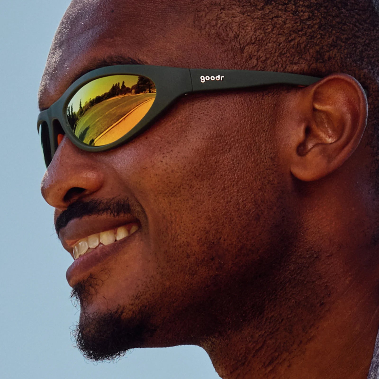 Goodr Grass Stain Hall of Fame Sunglasses - Polarized UV Protection Sports & Running Shades for Men & Women - Perfect for Golf, Hiking, and Outdoor Activities