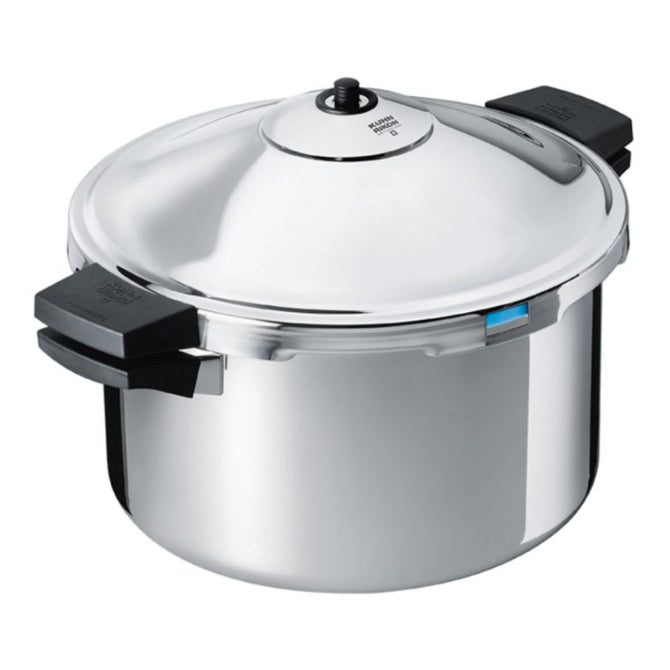 Kuhn Rikon 12L Stainless Steel Pressure Cooker - Fast & Safe Cooking for Soups, Stews, and Meal Prep | Large Family Size Kitchen Essential