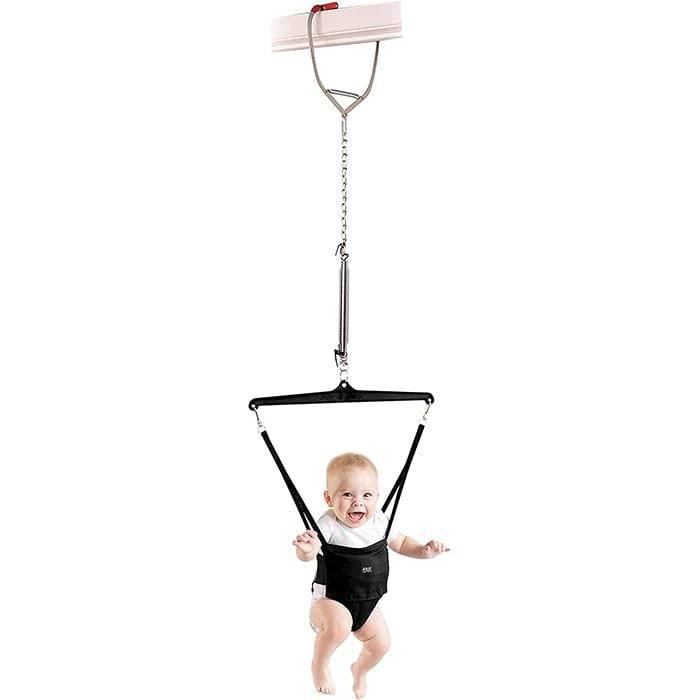Original Jolly Jumper Baby Exerciser with Adjustable Door Clamp - Safe Infant Activity Jumper for Fun & Development - Perfect for Playtime, Motor Skills & Parent Bonding