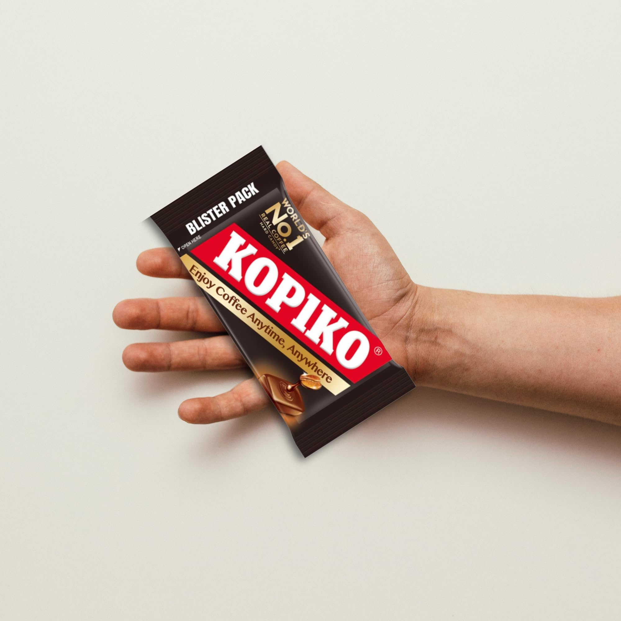 Kopiko Coffee Candy Bundle - 6 Pack (1.13 Oz Each) with Shagu Magnet | Hard Coffee-Flavored Candy for Coffee Lovers | Perfect for Office Snacks, Travel Treats & Coffee Breaks