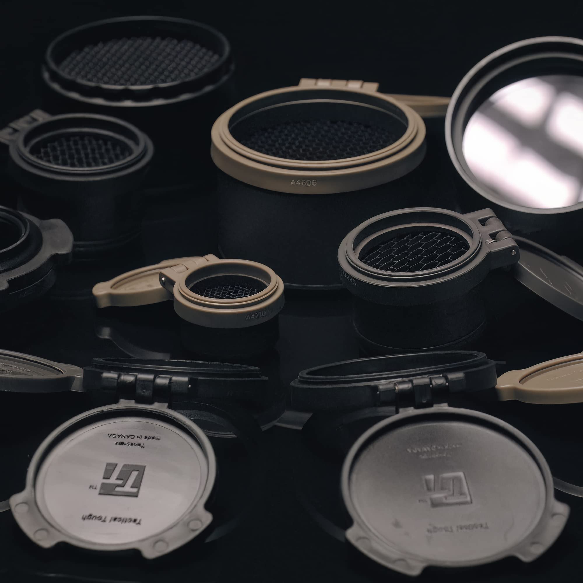 Tenebraex Ocular & Objective Scope Cover Kit for Leupold - Premium Rifle Scope Protection for Hunting & Shooting Range Use