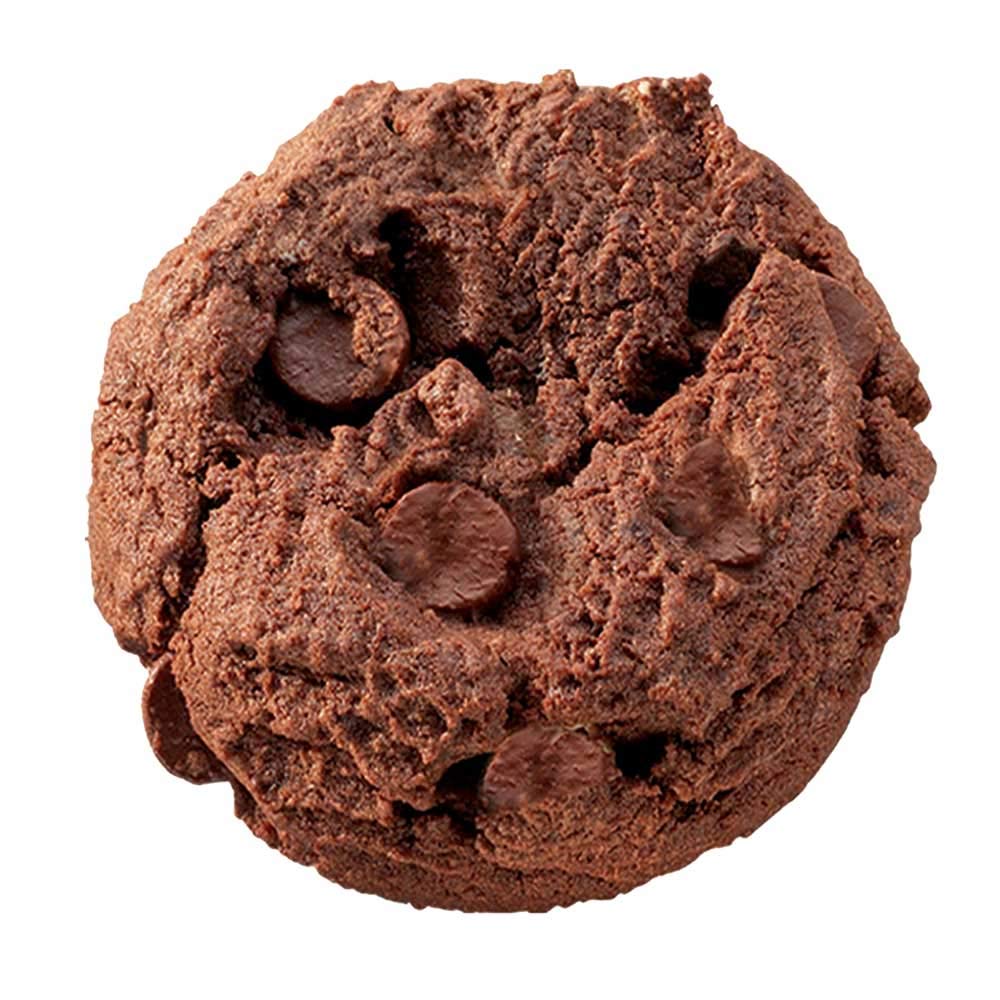Readi Bake Benefit Double Chocolate Chip Cookie Dough - 1.33 Ounce (180 Count Case) | Perfect for Baking, Parties & Quick Snacks