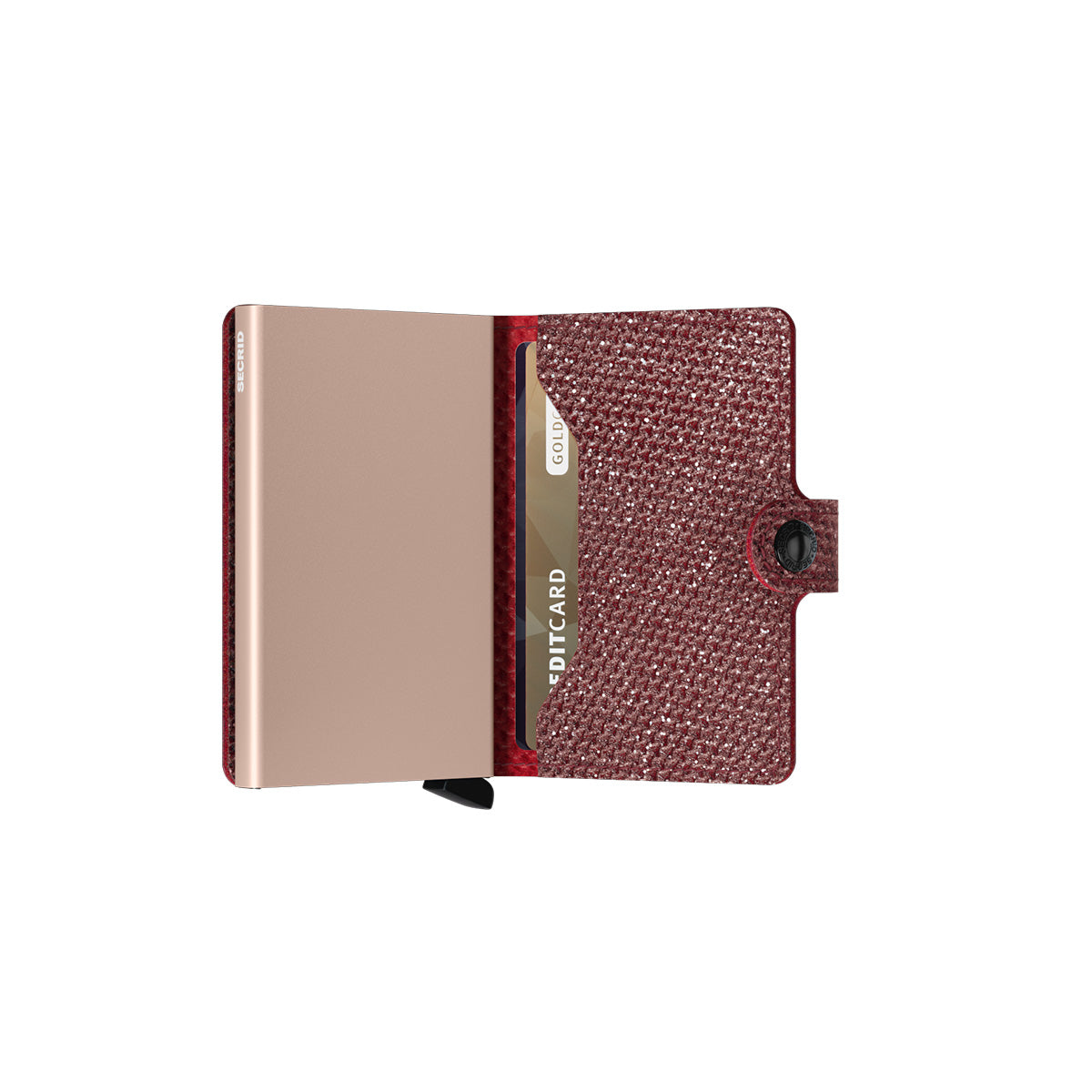 SECRID Miniwallet Sparkle - RFID Blocking Slim Wallet for Women | Compact & Stylish Card Holder | Perfect for Travel, Everyday Use & Gift Giving
