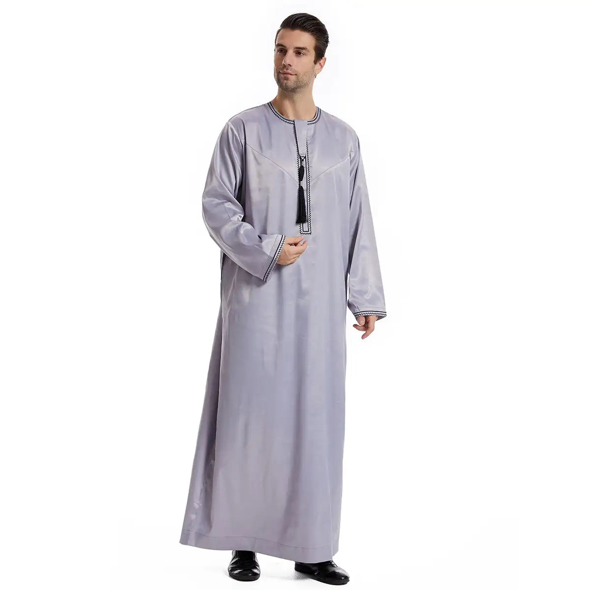 Premium Men's Thobes - Traditional Arabic Islamic Robe for Prayer & Special Occasions - Comfortable & Stylish for Eid, Weddings & Daily Wear