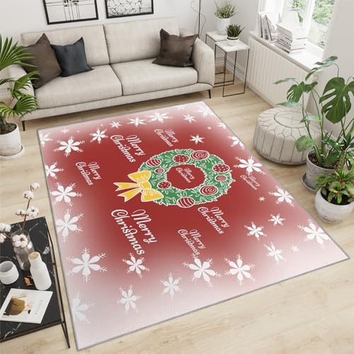 Red Christmas Snowflakes