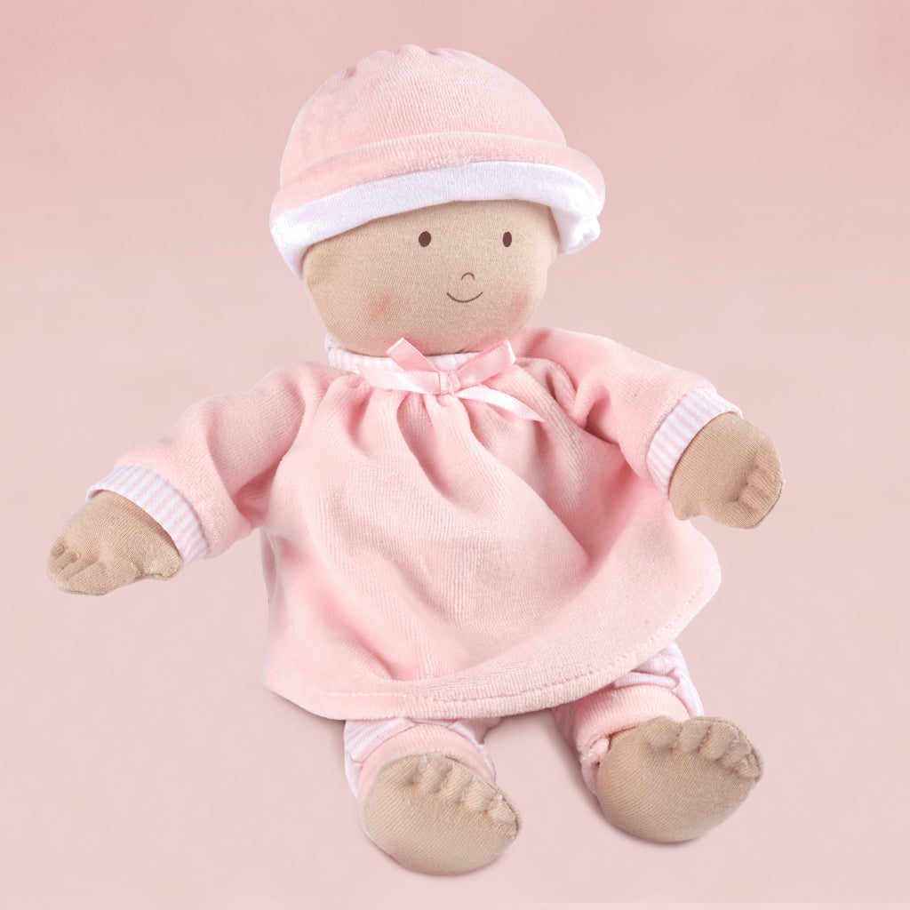 Adorable Handmade Baby Girl Rag Doll - Soft & Safe for Newborns & Toddlers - Perfect for Nursery Decor, Playtime & Gift Giving