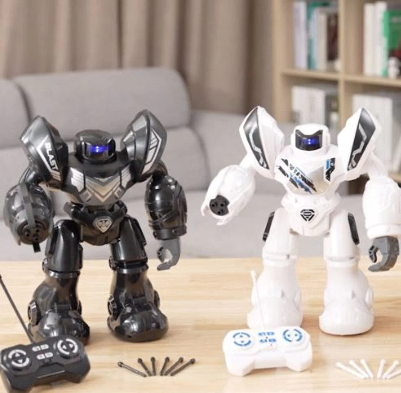 Silverlit YCOO Robo Blast - Interactive Remote Control Robot Toy for Kids with LED Lights & Sound Effects - Perfect for Indoor Play, STEM Learning & Birthday Gifts