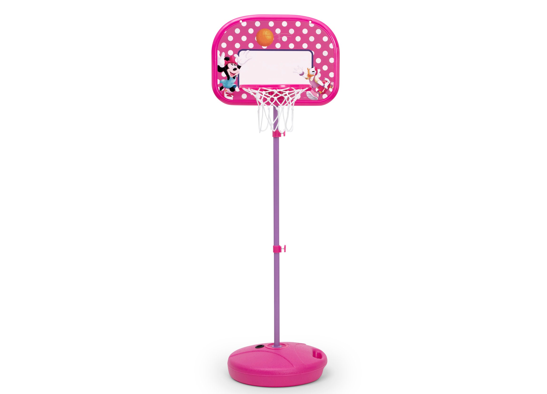 Minnie Mouse Basketball Hoop Set for Kids - Adjustable Height Indoor/Outdoor Toy for Toddlers & Children - Perfect for Birthday Gifts, Playroom & Backyard Fun