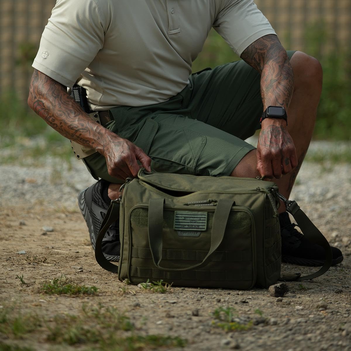 Propper Tactical Range Bag Organizer - Durable Shooting Range Gear for Pistol & Rifle Accessories - Perfect for Gun Range, Hunting & Outdoor Training