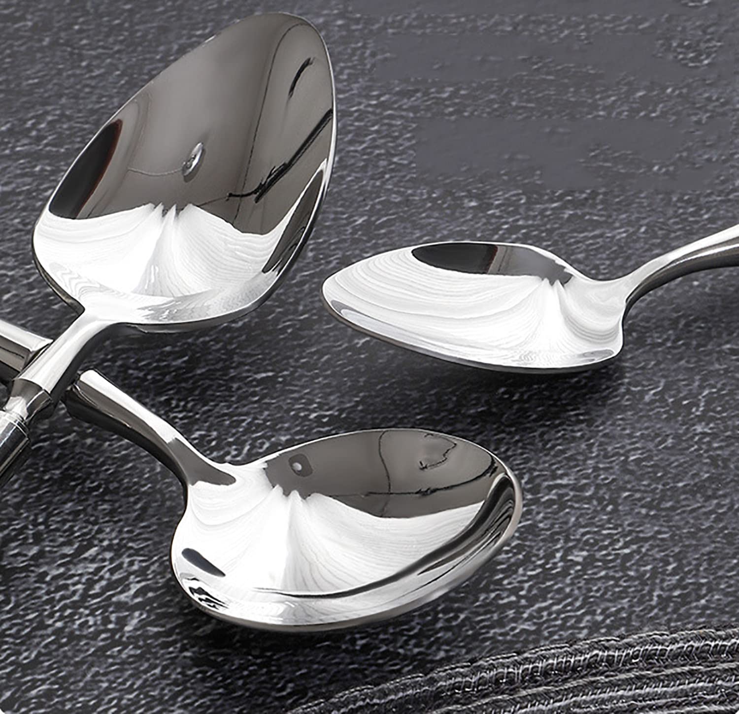 Premium 18/10 Stainless Steel Silverware Set - 30-Piece Mirror Polished Flatware Set with Knives, Spoons, Forks & Teaspoons (Service for 6) - Elegant Wedding, Hotel & Kitchen Cutlery Utensils - Perfect for Dinner Parties, Restaurants & Special Occasions