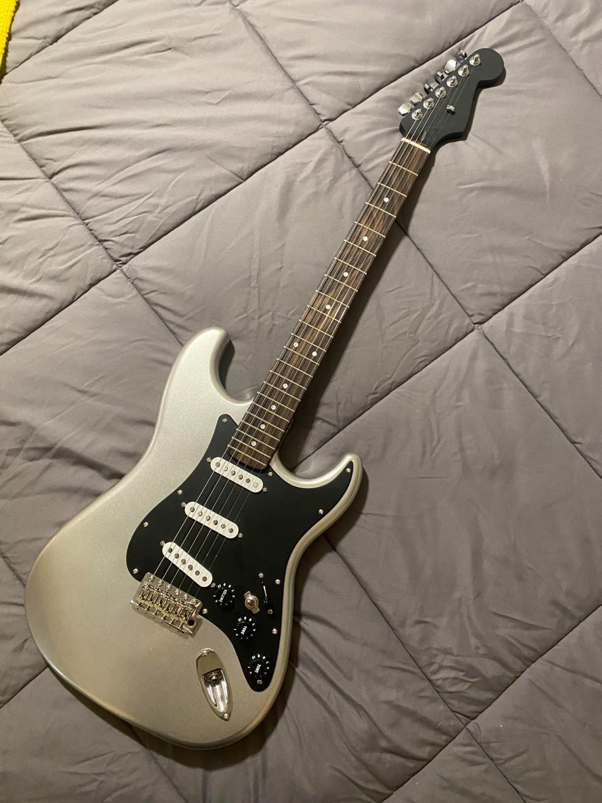 Fender ST Strat Electric Guitar Body - Poplar Wood HSH Pickup Routing DIY Replacement Part for Guitar Builders & Musicians | Perfect for Custom Guitar Projects & Upgrades