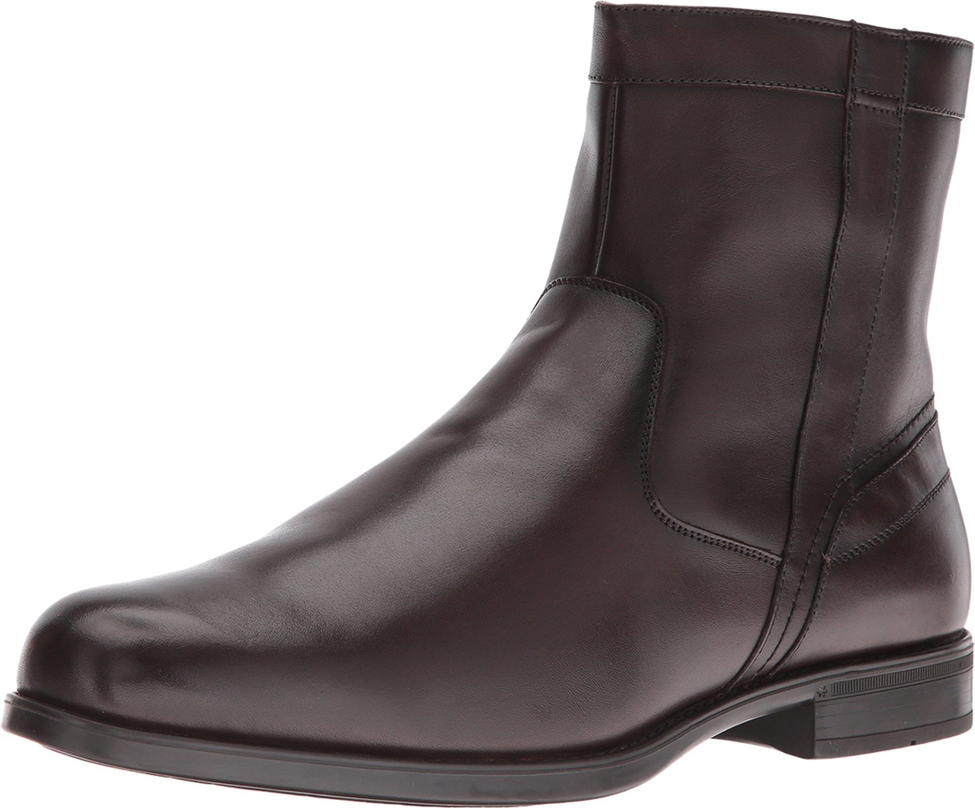 Florsheim Men's Midtown Boot - Waterproof Leather Ankle Boots for Work & Casual Wear | Durable Comfortable Slip-Resistant Shoes for Outdoor & Office Use