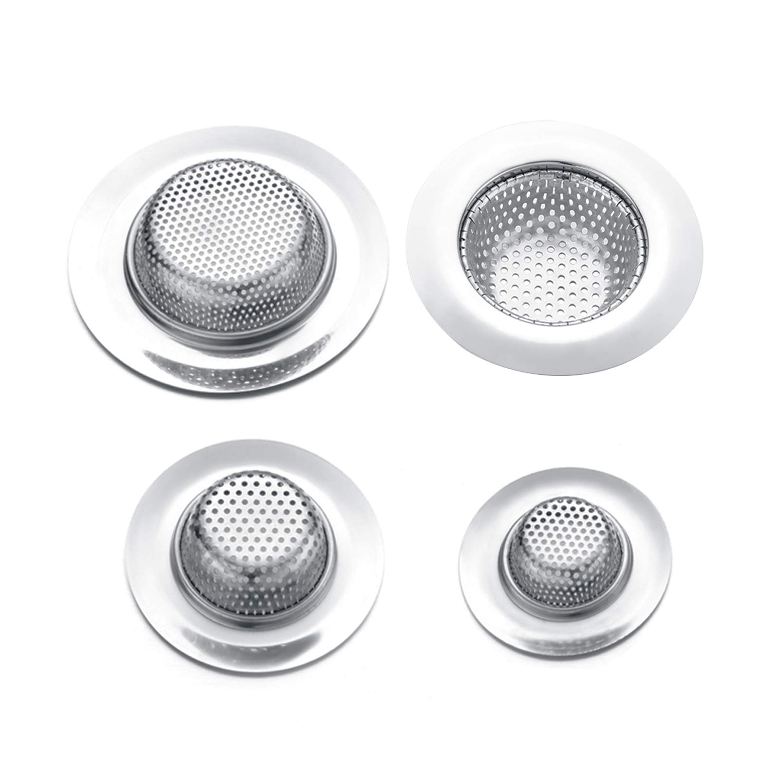 4-Piece Stainless Steel Sink Strainer Set - 2