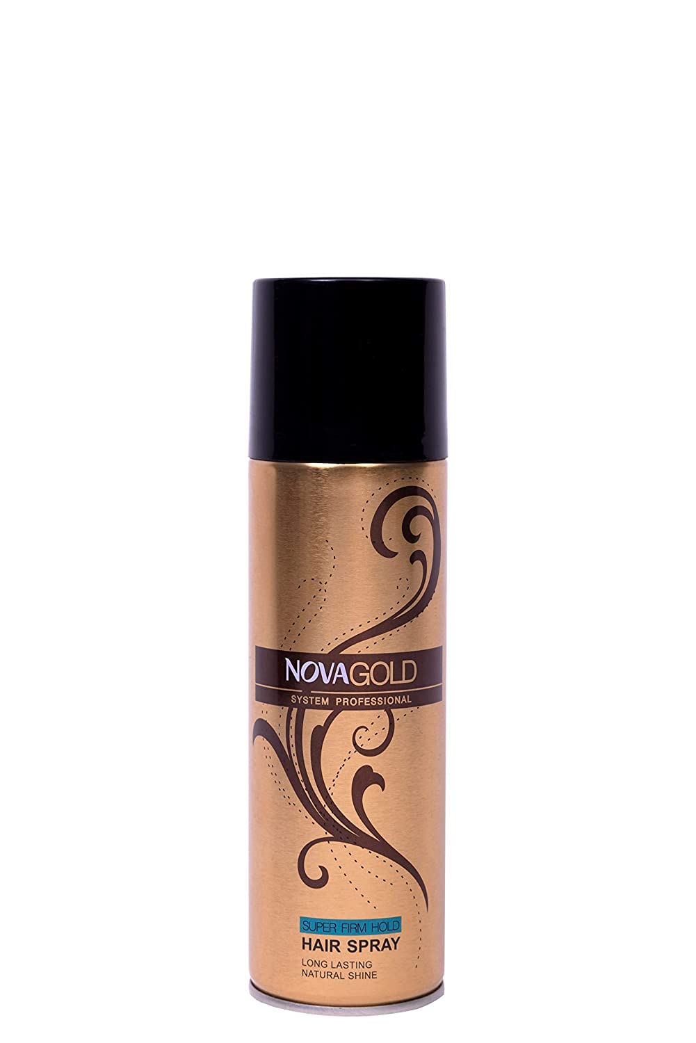 Professional Gold System Super Firm Hold Hair Spray - Long Lasting Styling & Fixing for All-Day Hold (200ml) - Perfect for Weddings, Parties & Everyday Hairstyling