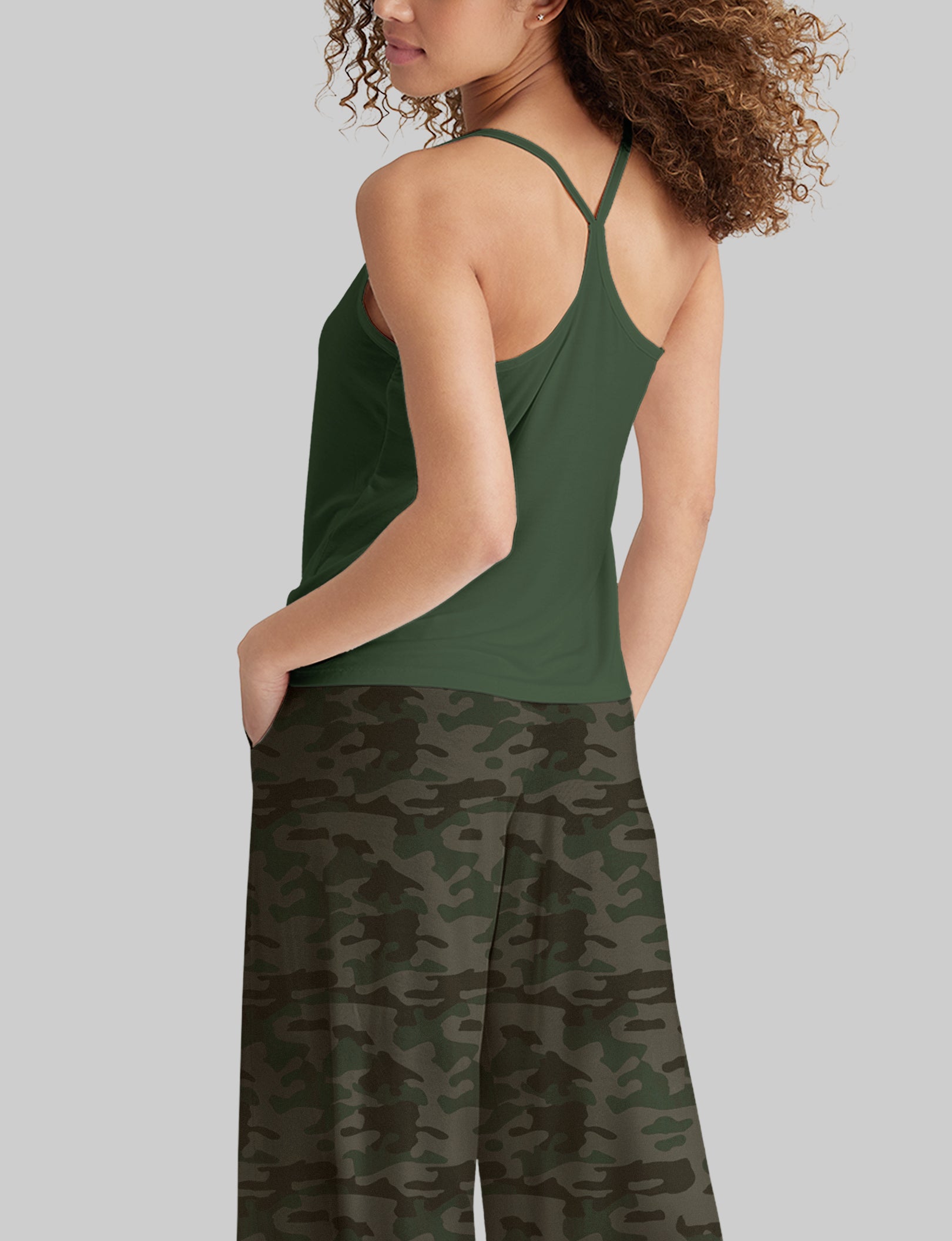 Women's Second Skin Racerback Sleep Tank - Ultra Soft Seamless Sleepwear for Lounge & Nightwear - Perfect for Yoga, Sleeping & Relaxing at Home