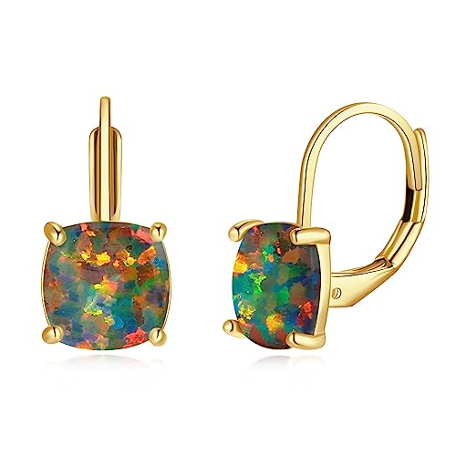 Gold-Orange Black Opal