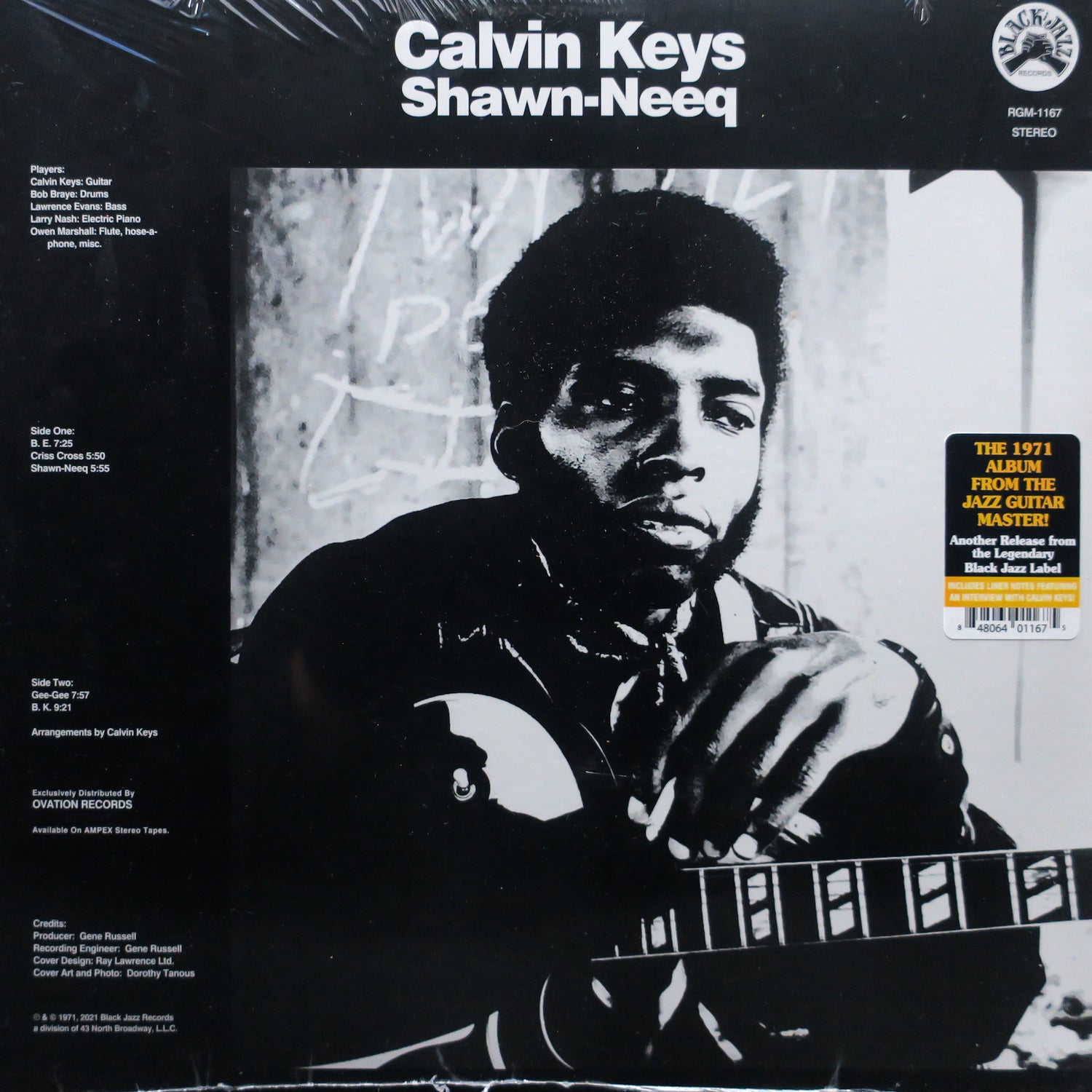 Calvin Keys 'Shawn Neeq' Vinyl LP - 1971 Jazz Funk Record - Rare Vintage Jazz Album for Collectors & Music Lovers - Perfect for Home Listening & DJ Sets