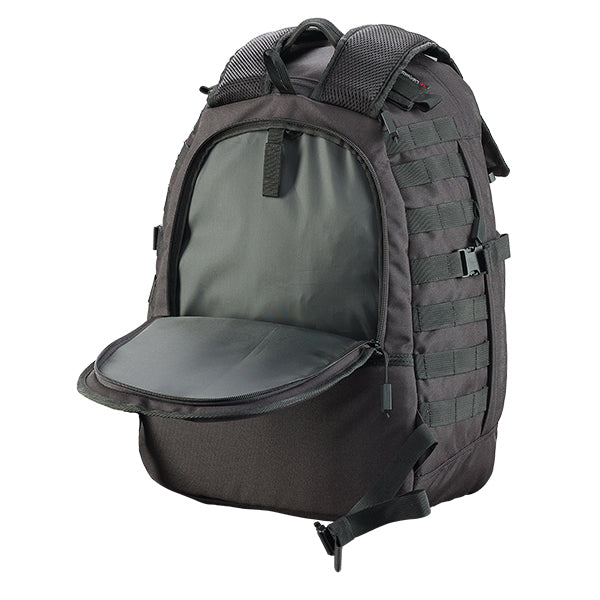Caribee Combat 32L Tactical Backpack - Durable Military Style Hiking Backpack for Outdoor Adventures, Travel & Camping - Black