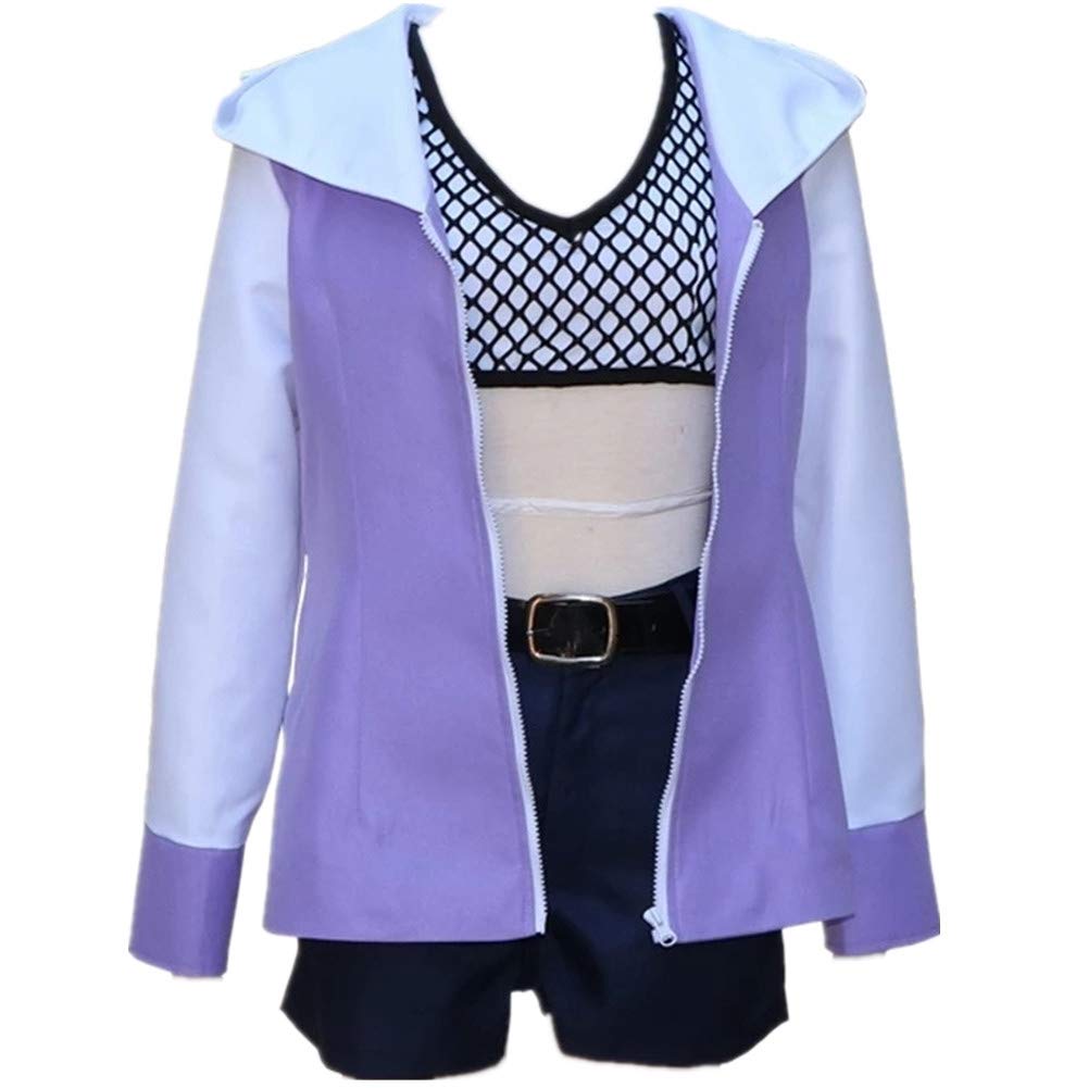 Anime Naruto Shippuden Hyuga Hinata Summer Cosplay Costume - Road to Ninja Outfit for Conventions & Halloween
