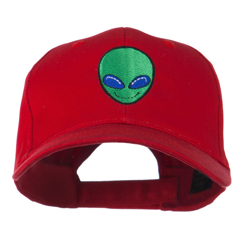 Smile Alien Embroidery Cap - Trendy Baseball Hat for Men & Women - Funny Novelty Embroidered Snapback - Perfect for Cosplay, Gifts & Everyday Wear | e4Hats.com