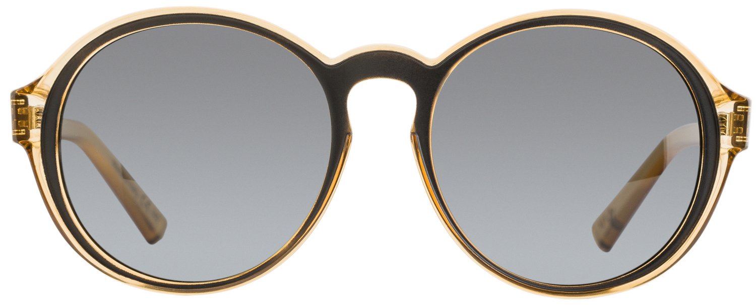 VonZipper Women's Lula Sunglasses - Honey Blonde Frame with Vintage Gray Lens - Stylish UV Protection Shades for Beach, Driving & Outdoor Activities