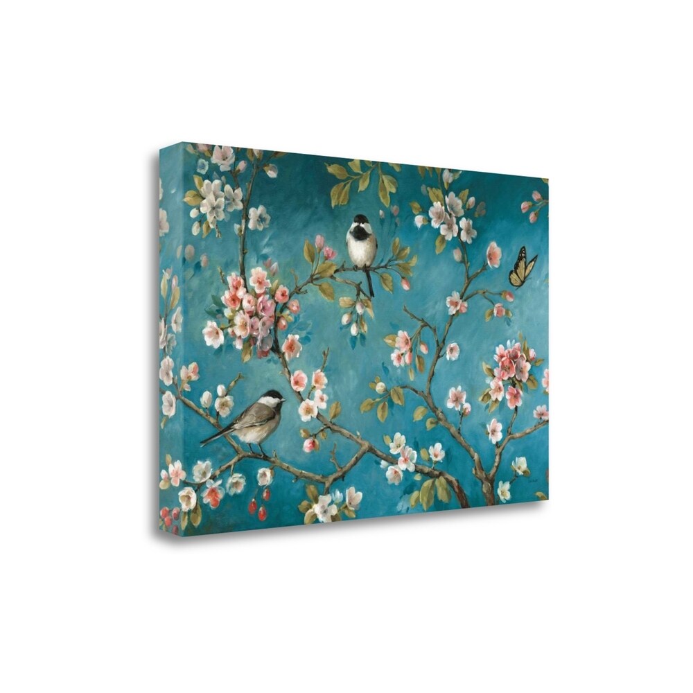 Blossom I By Lisa Audit - Fine Art Giclee Print on Gallery Wrap Canvas, Ready to Hang Wall Decor - Perfect for Living Room, Bedroom & Office Artwork