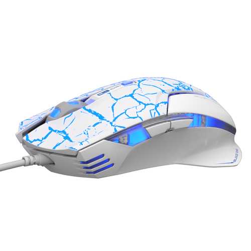 E Blue EMS600 2500DPI USB Wired Optical Gaming Mouse with 6 Buttons for PC & Laptop - Perfect for FPS, MMO & Office Work