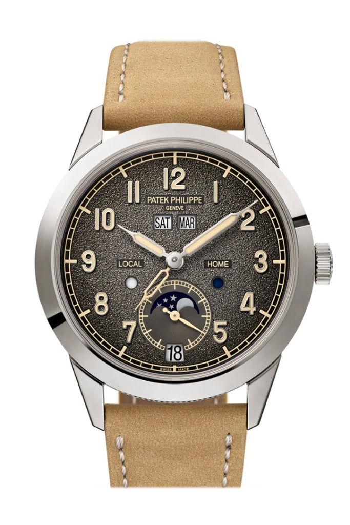 Patek Philippe Complication Charcoal Gray Dial Men's Watch 5326G-001 - Luxury Automatic Timepiece for Business & Formal Occasions