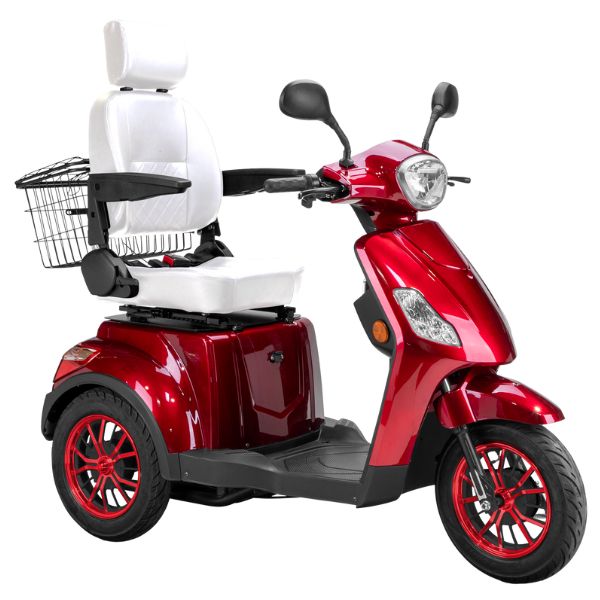 Bespoke Legacy Full Size 3 Wheel Mobility Scooter for Adults - Lightweight Electric Scooter with Long Battery Life - Perfect for Outdoor, Shopping & Travel