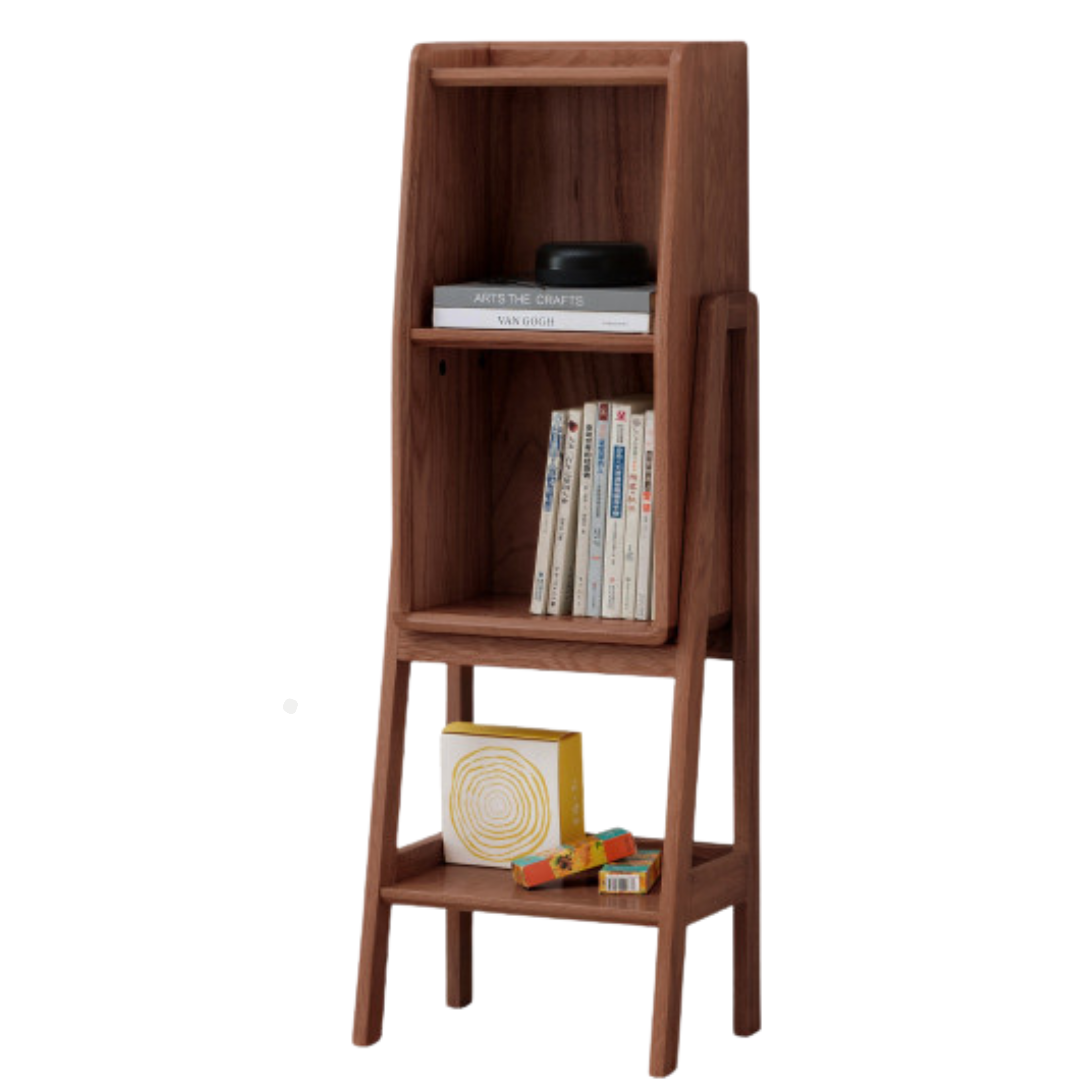Solid Oak Wood Side Cabinet with Storage - Modern Living Room & Bedroom Furniture for Home Organization & Decor