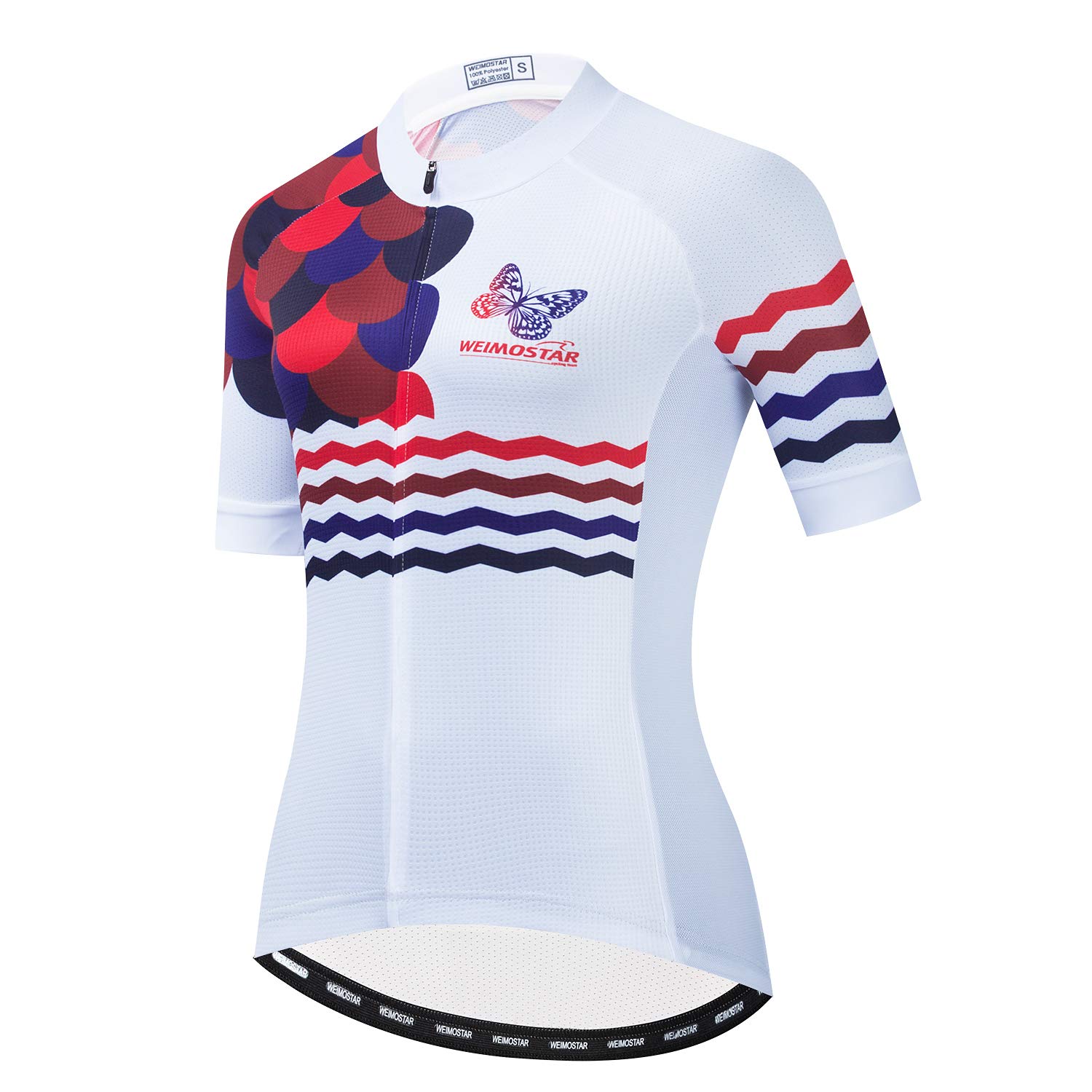 Women's Cycling Jersey - Short Sleeve Bike Shirt for Mountain Biking | Comfortable & Quick-Dry Activewear Top for Road Cycling & Outdoor Sports
