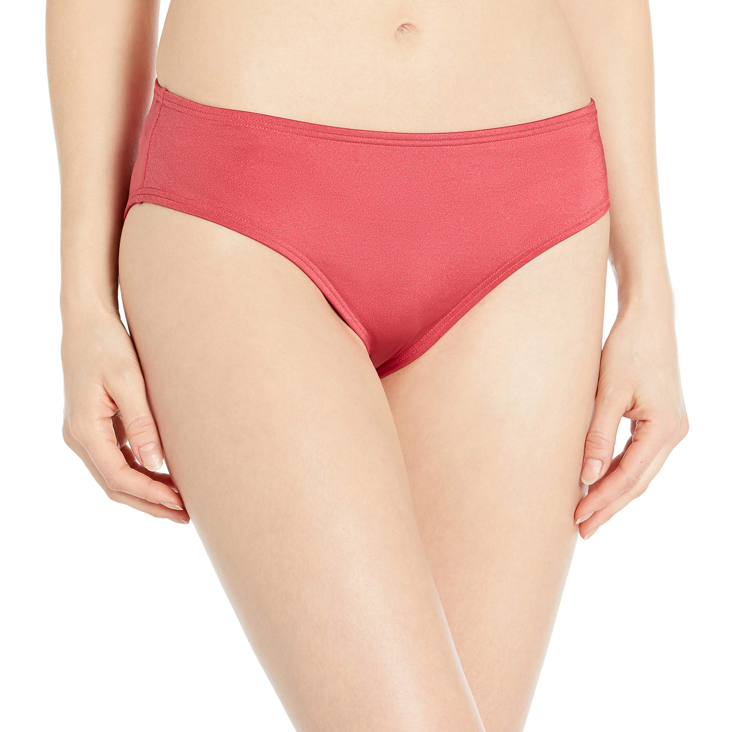 Calvin Klein Women's Classic Scoop Bikini Bottom - High Waisted Swimwear for Beach, Pool & Summer Vacations | Comfortable & Stylish Swim Shorts