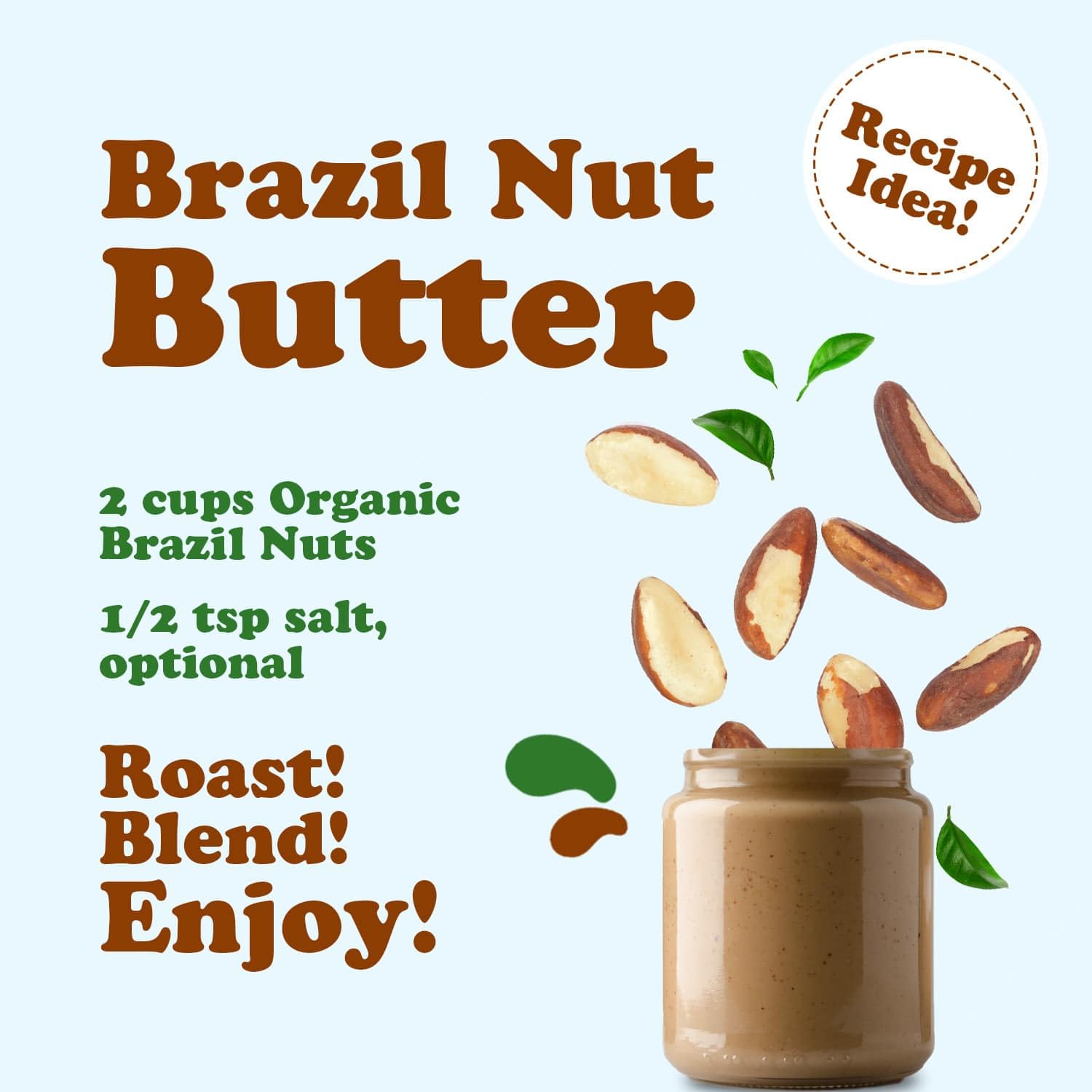 Organic Brazil Nuts 18 lbs - Raw, Shell-Free, Unsalted, Non-GMO, Kosher & Vegan Certified - Keto & Paleo Friendly Bulk Snack - High in Selenium - Perfect for Trail Mix, Baking & Healthy Snacking