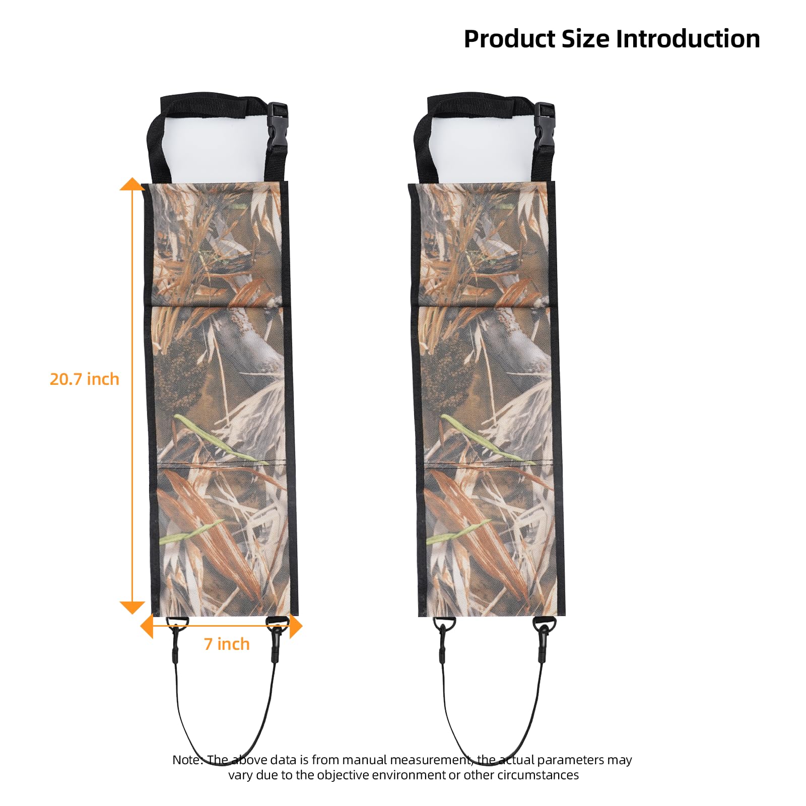 2 Pack Truck Seat Back Gun Rack - Molle Panel Organizer & Camo Gun Holder for Hunting Rifles/Shotguns - Perfect for Off-Road Adventures & Hunting Trips
