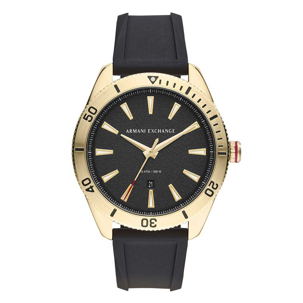 ARMANI EXCHANGE ENZO AX1828 Men's Stainless Steel Chronograph Watch with Date Display - Perfect for Business, Casual Wear & Special Occasions