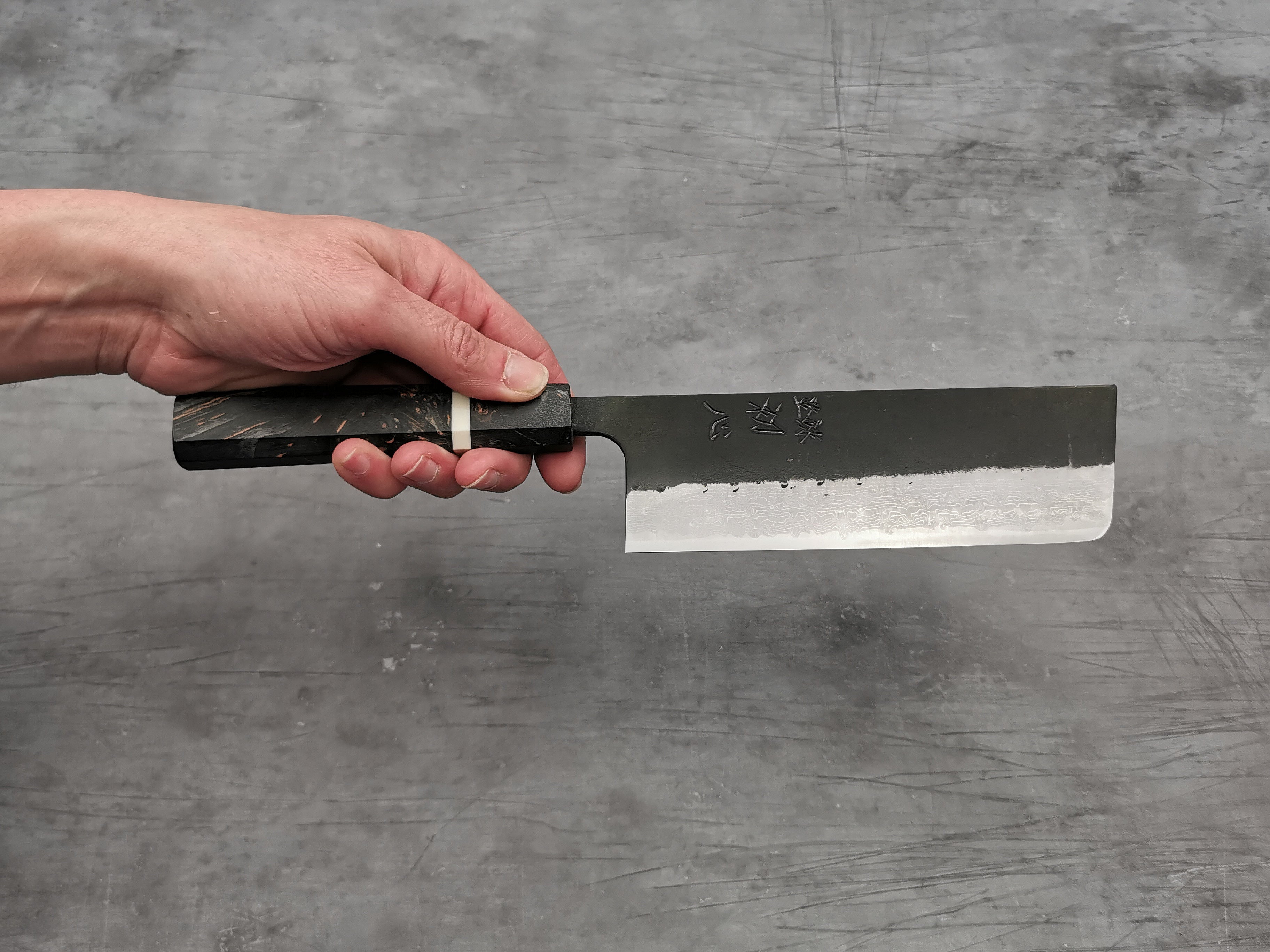 Hatsukokoro Shinkiro Nakiri Knife - Japanese Vegetable Cleaver for Professional Chefs & Home Cooking - Perfect for Slicing, Dicing & Chopping Vegetables