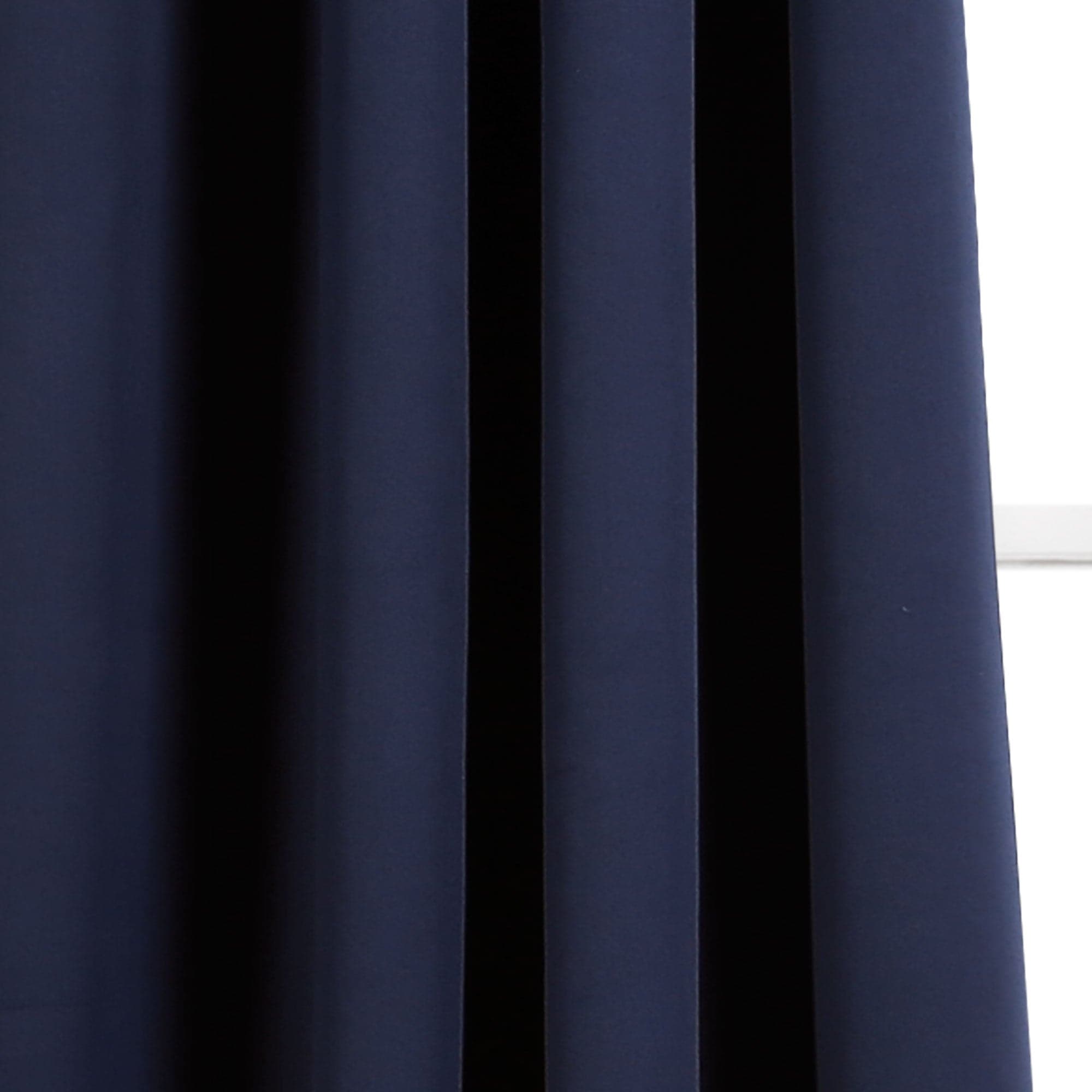 Thermal Insulated Blackout Curtains for Bedroom - Noise Reducing Grommet Window Panels Set, Energy Saving & Light Blocking for Home, Office, Nursery - 2 Panels (52x84 Inches, Black)
