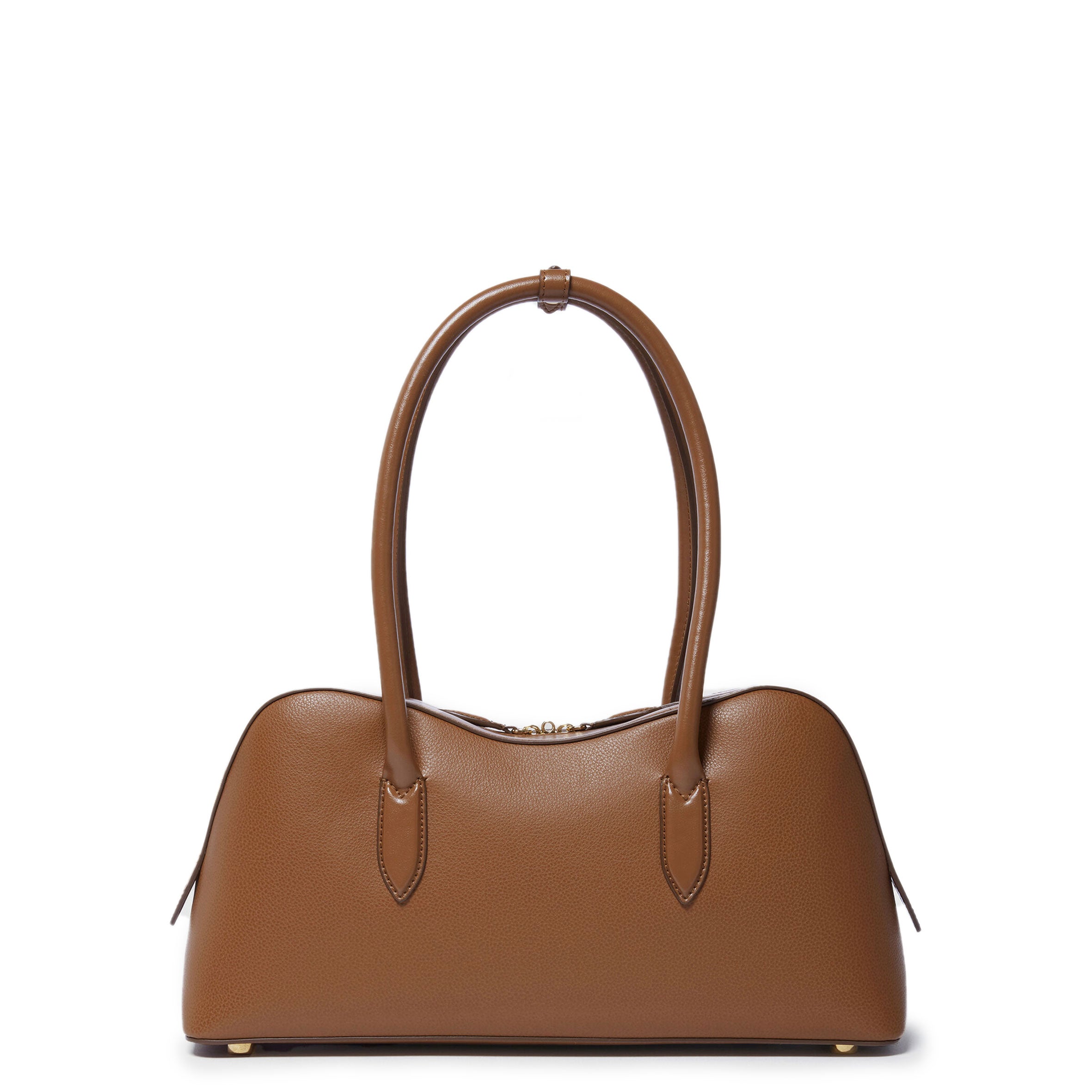 Ryder Shoulder Bag for Women & Men - Genuine Leather Crossbody Bag in Brandy Brown - Perfect for Travel, Work & Everyday Use