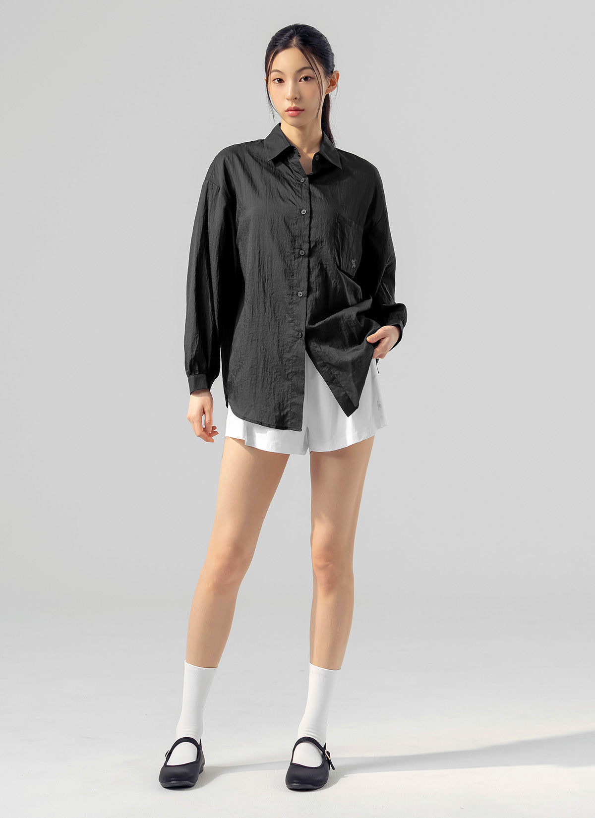 Breathable Lightweight See-Through Loose Fit Shorts for Women - Perfect for Yoga, Beach & Summer Casual Wear