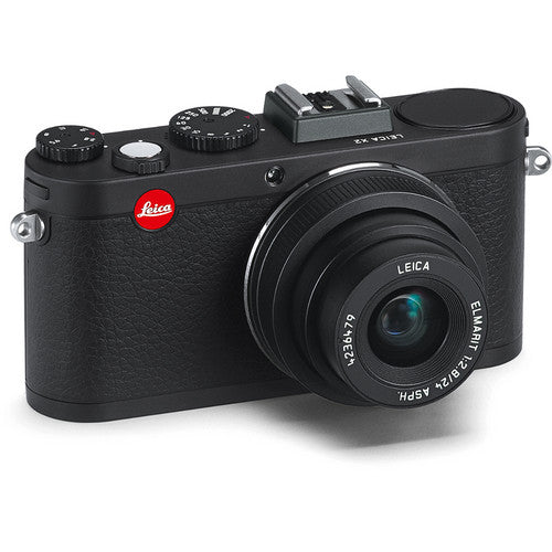 Leica X2 Compact Digital Camera with Elmarit 24mm f/2.8 ASPH Lens - Black | Premium Travel & Street Photography Camera for Professionals & Enthusiasts