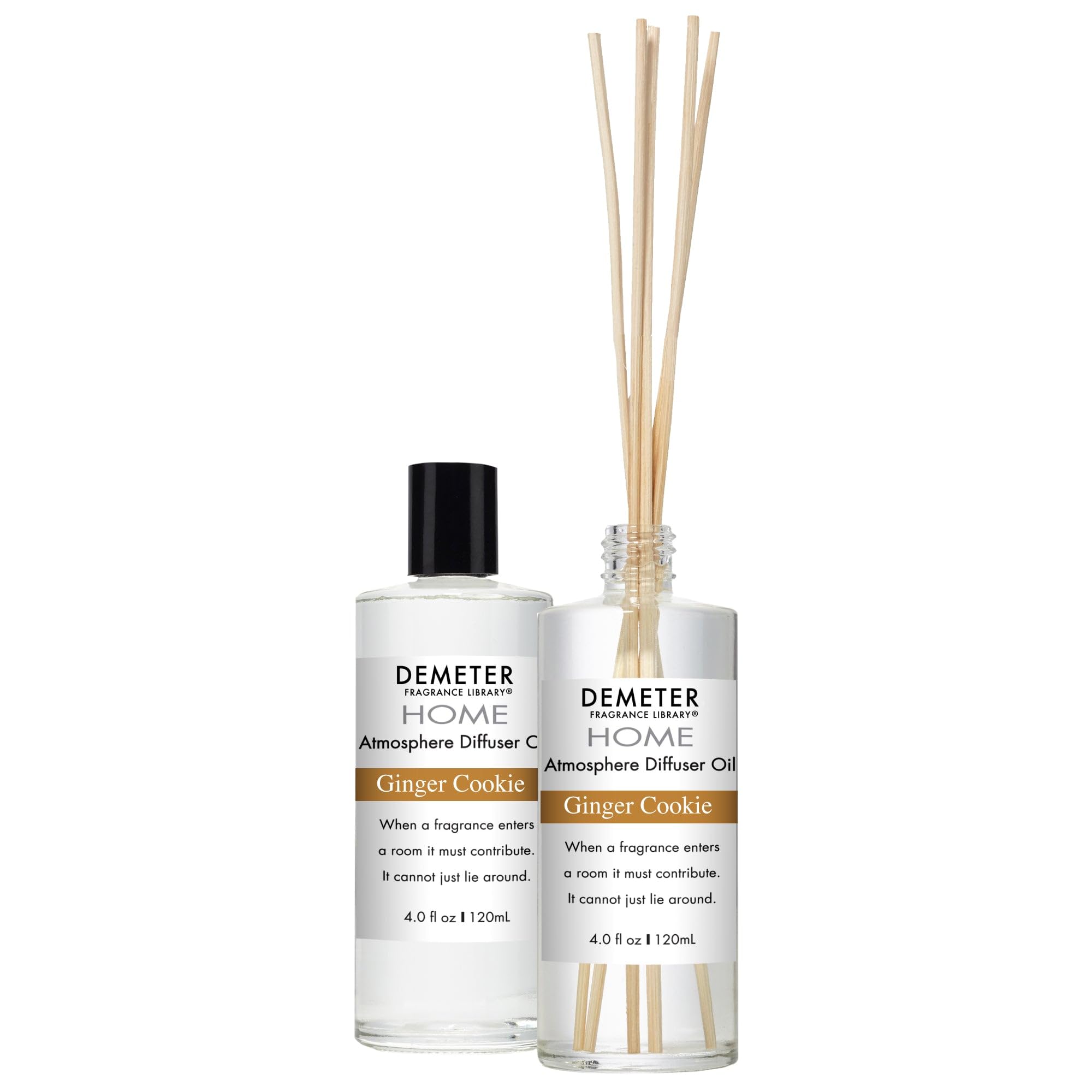 Demeter 4oz Aromatherapy Essential Oil - Ginger Cookie Scent for Home, Office & Spa | Relaxing Fragrance Oil for Diffusers, Humidifiers & Massage