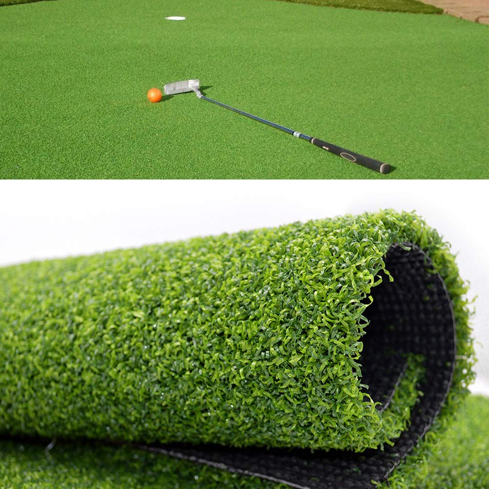 Premium Golf Putting Green Mat - Indoor/Outdoor Golf Training Mat with Artificial Turf for Backyard Practice | Perfect for Golf, Baseball, Football & Gym Sports | Enhance Your Game at Home, Office or Club