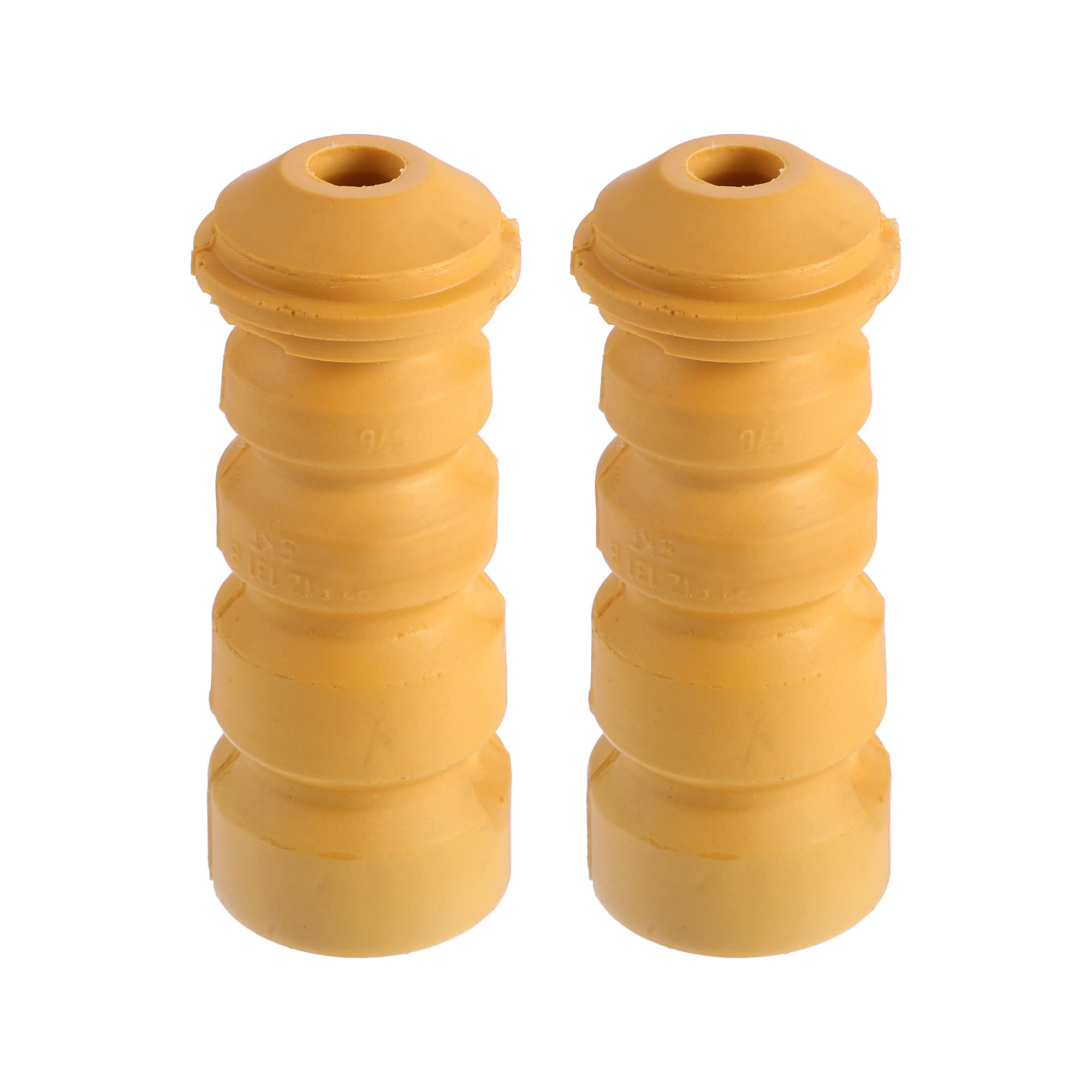 X AUTOHAUX 2pcs 5.5 Inch Rear Suspension Bump Stop Strut Bumper for Volkswagen Jetta 1985-1998 (191512131) - Durable Rubber Shock Absorber - Perfect for Off-Roading & Smooth Ride Comfort