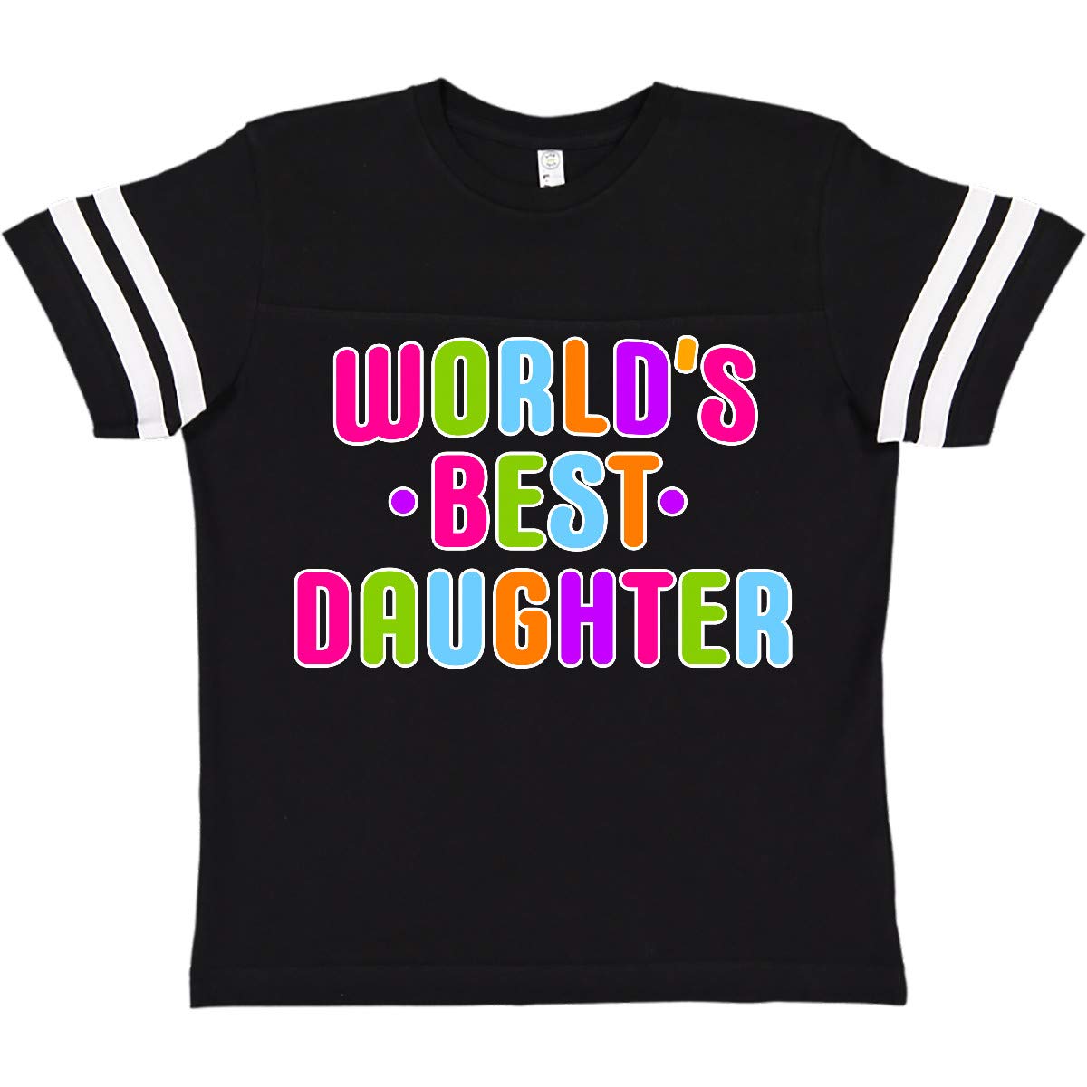 World's Best Daughter Youth T-Shirt | Cute Graphic Tee for Girls | Perfect Gift for Birthday, Mother's Day & Family Events | Soft Cotton Comfort
