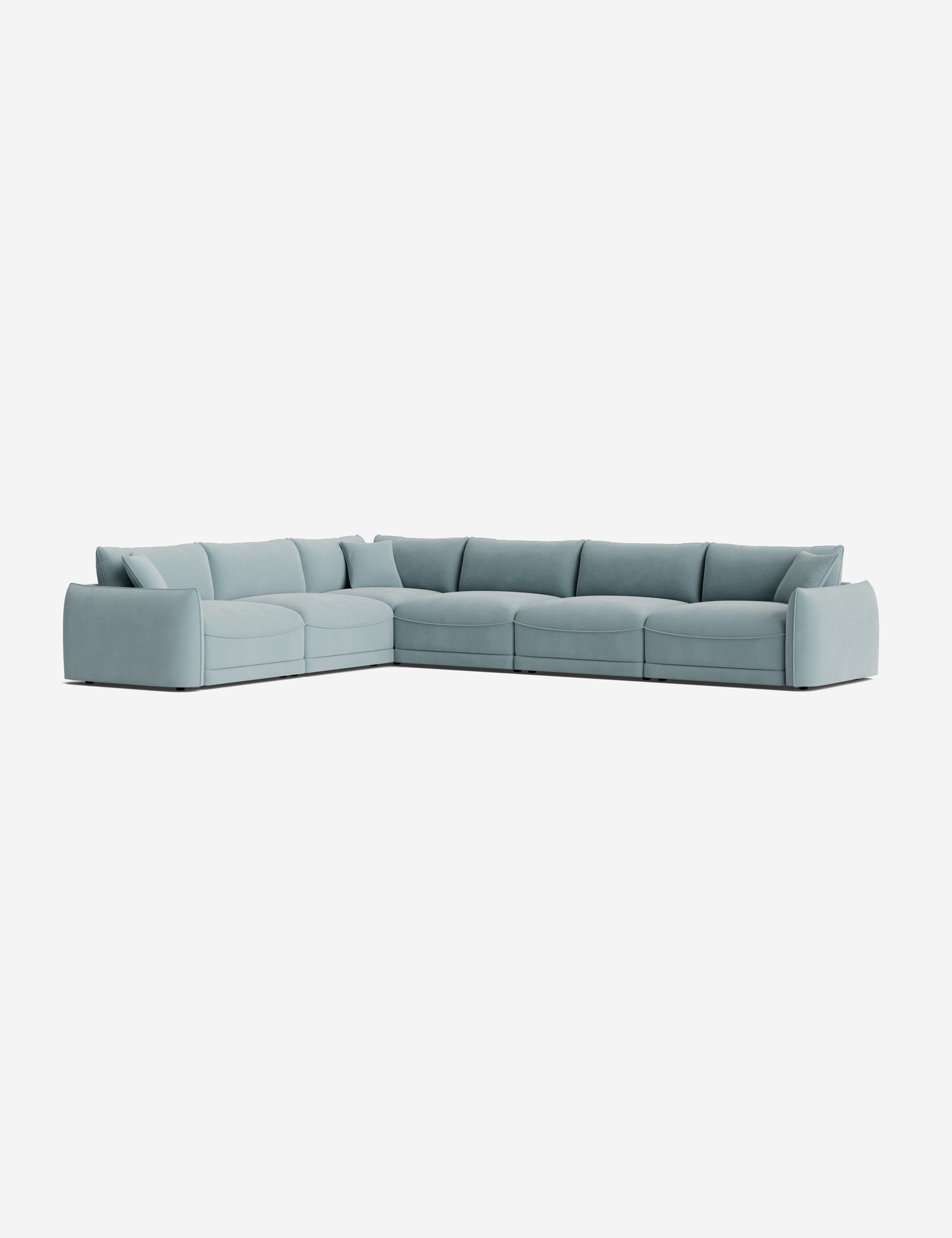 Sky Blue Classic Velvet